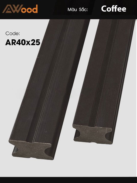 Thanh đà AR40x25 Coffee Thanh đà AR40x25 Coffee