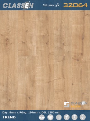 Sàn gỗ Classen 32064 Sàn gỗ Classen 32064