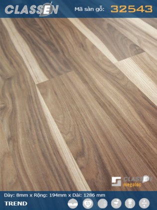 Sàn gỗ Classen 32543 Sàn gỗ Classen 32543