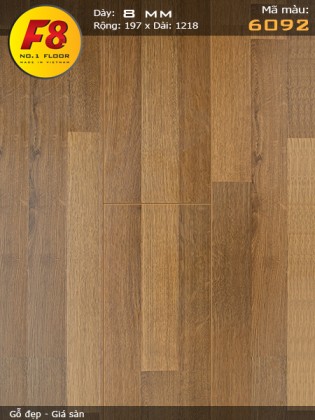 Sàn gỗ F8-6092 Sàn gỗ F8-6092