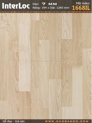Sàn gỗ INTERLOC 1668IL Sàn gỗ INTERLOC 1668IL