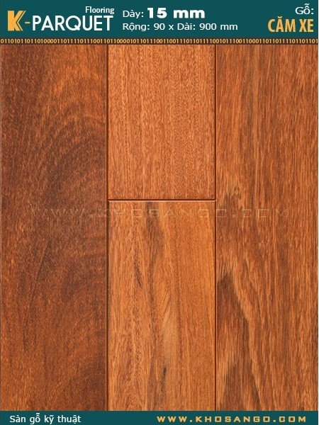 Sàn gỗ căm xe Engineered 15x90x900 Sàn gỗ căm xe Engineered 15x90x900