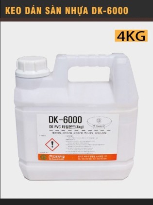 Keo dán sàn nhựa DK6000 4kg Keo dán sàn nhựa DK6000 4kg
