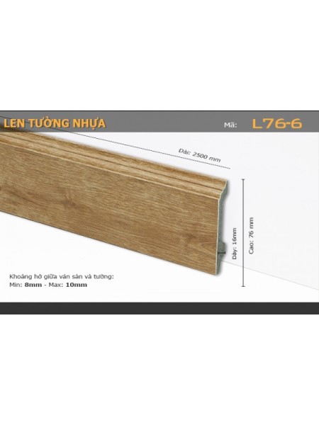 Len Tường nhựa L76-6 Len Tường nhựa L76-6