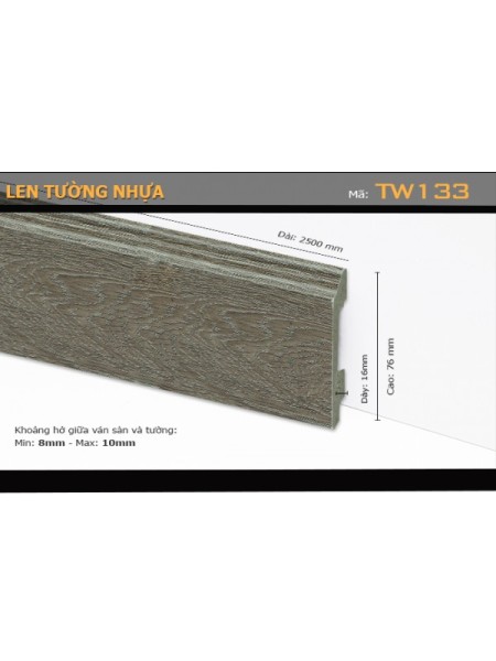Len Tường nhựa TW133 Len Tường nhựa TW133