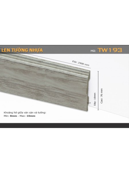 Len Tường nhựa TW193 Len Tường nhựa TW193