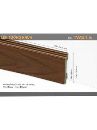 Len Tường nhựa TW215 Len Tường nhựa TW215