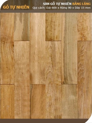 Sàn gỗ Bằng lăng 600mm