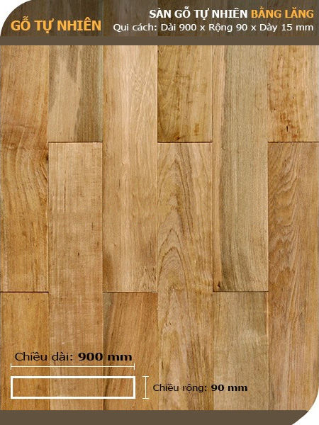 Sàn gỗ Bằng lăng 900mm Sàn gỗ Bằng lăng 900mm