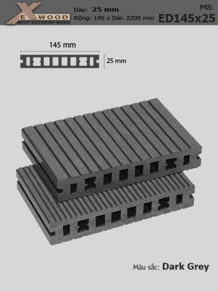 Sàn gỗ Exwood ED145x25-darkgrey Sàn gỗ Exwood ED145x25-darkgrey