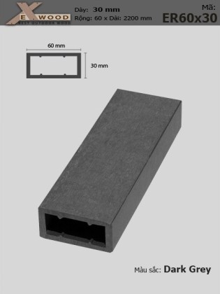 Thanh Lam Exwood ER60x30 Darkgrey Thanh Lam Exwood ER60x30 Darkgrey