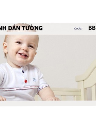 Tranh dán tường BABY BB019