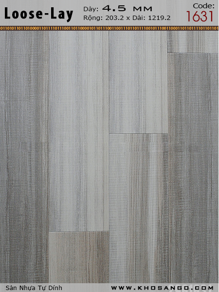 Sàn nhựa Loose-Lay 1631 Sàn nhựa Loose-Lay 1631