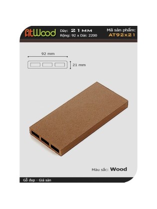 Gỗ Nhựa ATwood AT92x21 wood Gỗ Nhựa ATwood AT92x21 wood