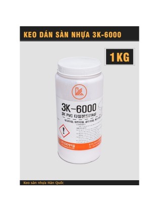 Keo dán sàn nhựa 3K 6000 1Kg Keo dán sàn nhựa 3K 6000 1Kg