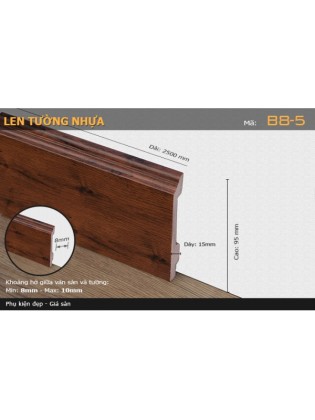 Len Tường nhựa B8-5 Len Tường nhựa B8-5