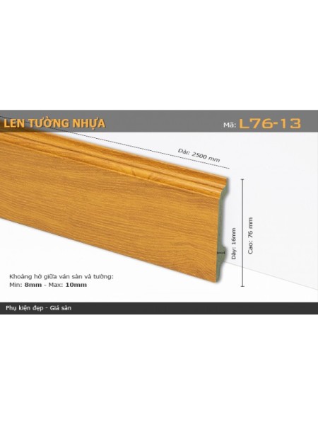 Len Tường nhựa L76-13 Len Tường nhựa L76-13