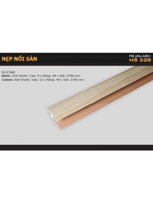 Nẹp nhựa nối sàn NS-228 Nẹp nhựa nối sàn NS-228