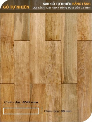 Sàn gỗ Bằng lăng 450mm Sàn gỗ Bằng lăng 450mm