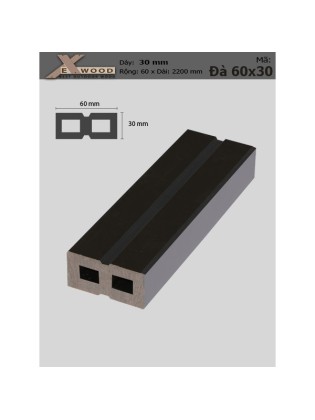 Thanh Đà Exwood ED60x30 Thanh Đà Exwood ED60x30