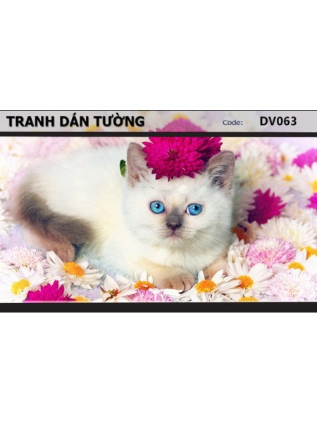 Tranh dán tường Động vật DV063 Tranh dán tường Động vật DV063