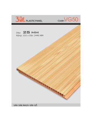 Ván sàn nhựa vân gỗ 3K VG50 Ván sàn nhựa vân gỗ 3K VG50