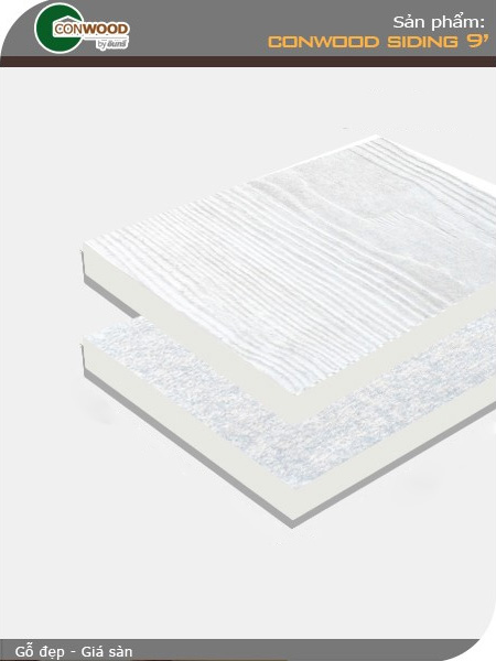 Ốp tường CONWOOD siding 9 Ốp tường CONWOOD siding 9