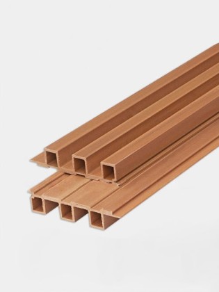 Tấm ốp trần và ốp tường 3K WPC Decor P120x25 Cherry