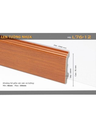 Len Tường nhựa L76-12 Len Tường nhựa L76-12