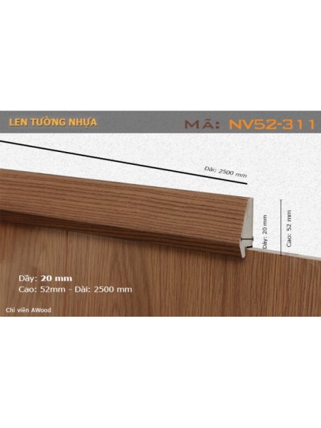 Len Tường nhựa NV52-311 Len Tường nhựa NV52-311