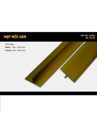 Nẹp nhôm nối sàn A-02-27 Nẹp nhôm nối sàn A-02-27