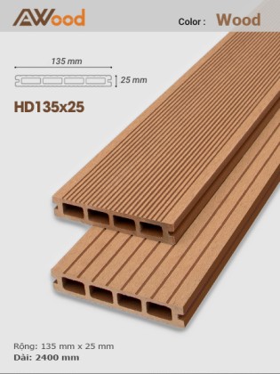 Sàn gỗ AWood HD135x25 wood Sàn gỗ AWood HD135x25 wood