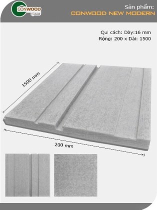 Thanh ốp trang trí CONWOOD Thanh ốp trang trí CONWOOD
