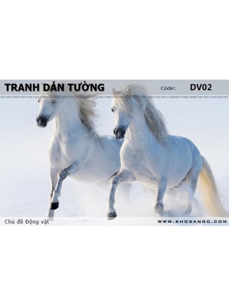 Tranh dán tường Động vật DV02 Tranh dán tường Động vật DV02