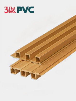 Tấm ốp trần và ốp tường 3K WPC Decor P120x25 Teak