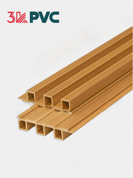 Tấm ốp trần và ốp tường 3K WPC Decor P120x25 Teak