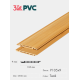 Tấm ốp trần và ốp tường 3K WPC Decor P105x9 Teak