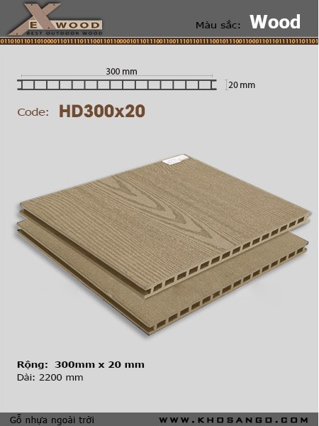 Exwood HD300x20-15 Wood Exwood HD300x20-15 Wood