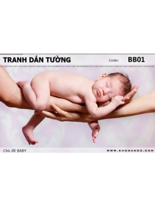 Tranh dán tường BABY BB01 Tranh dán tường BABY BB01