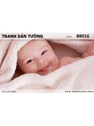 Tranh dán tường BABY BB016 Tranh dán tường BABY BB016