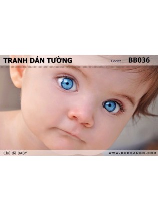 Tranh dán tường BABY BB036 Tranh dán tường BABY BB036
