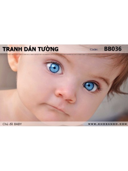 Tranh dán tường BABY BB036 Tranh dán tường BABY BB036