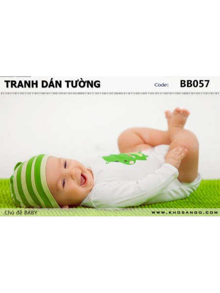 Tranh dán tường BABY BB057 Tranh dán tường BABY BB057