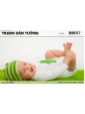 Tranh dán tường BABY BB057