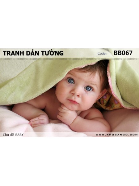Tranh dán tường BABY BB067 Tranh dán tường BABY BB067