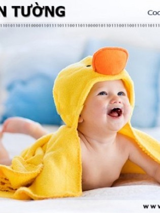 Tranh dán tường BABY BB08