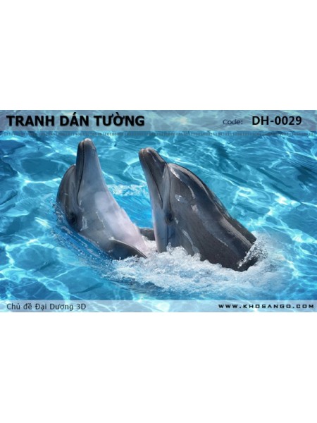 Tranh dán tường Đại Dương 3D DH-0029 Tranh dán tường Đại Dương 3D DH-0029