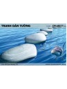 Tranh dán tường Đại Dương 3D DH-0037