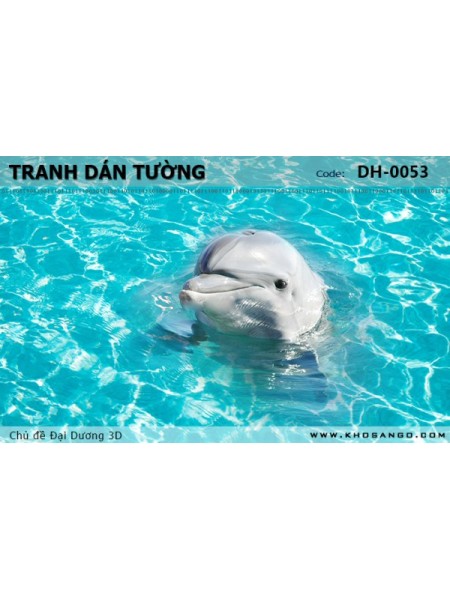 Tranh dán tường Đại Dương 3D DH-0053 Tranh dán tường Đại Dương 3D DH-0053