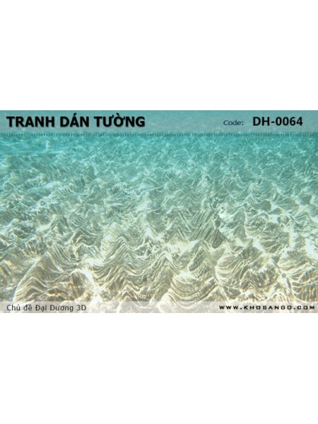 Tranh dán tường Đại Dương 3D DH-0064 Tranh dán tường Đại Dương 3D DH-0064